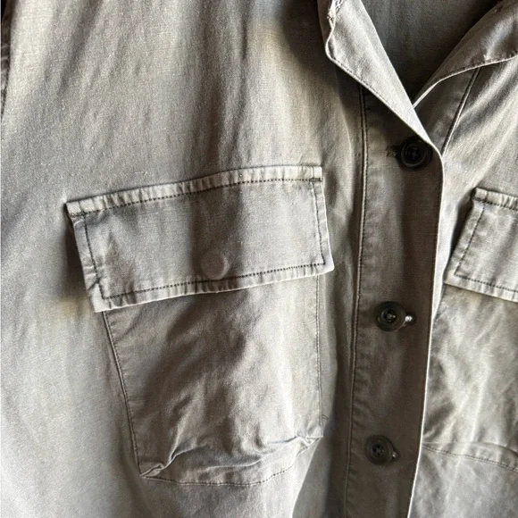 Lucky Brand Trendy Plus Size Peplum-Hem Utility Jacket Size 3X - Picture 7 of 13